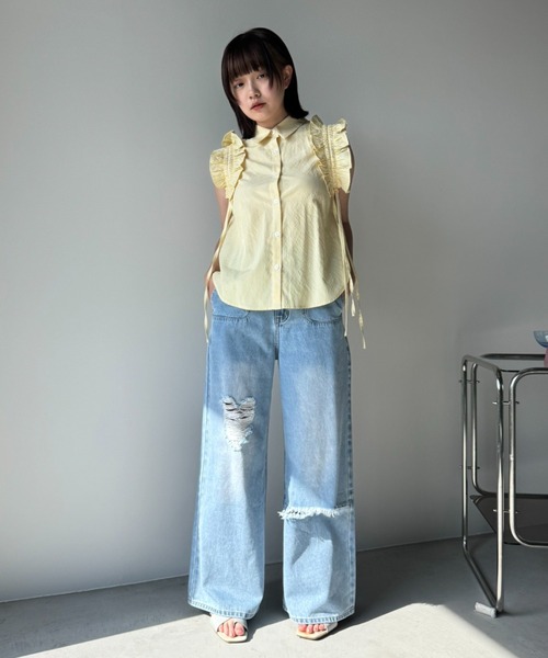 ハートダメージジーンズ　idem heart damage denim – idem
