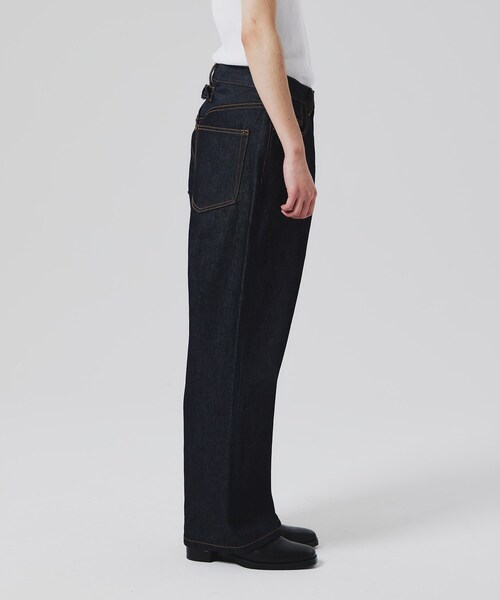 tk.TAKEO KIKUCHI（ティーケータケオキクチ）の「◆K’Project by あゆた Classic Star Wide Denim Pants（デニムパンツ・メンズ・ブルー系3・02/03）」の5枚目の写真