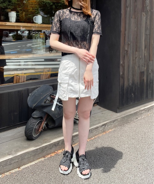 one way（ワンウェイ）の「カーゴミニスカート（スカート）」 - WEAR