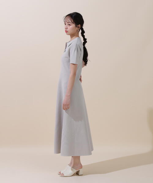 JILL by JILL STUART（ジルバイジルスチュアート）の「◇ポロシャツワンピース（ワンピース・レディース・グレー/ピンク/ネイビー・FREE）」の10枚目の写真