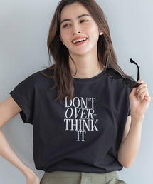プリントロゴコットンTシャツ