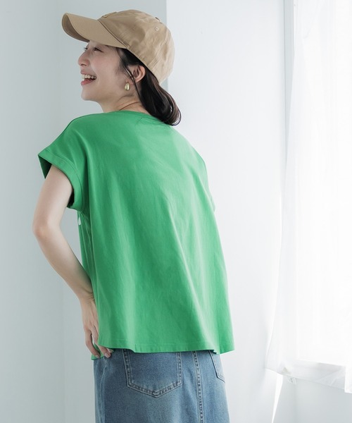 coca(coca)(コカ)の「プリントロゴコットンTシャツ(Tシャツ/カットソー・レディース・C/B/A/D・L/M)」の15枚目の写真