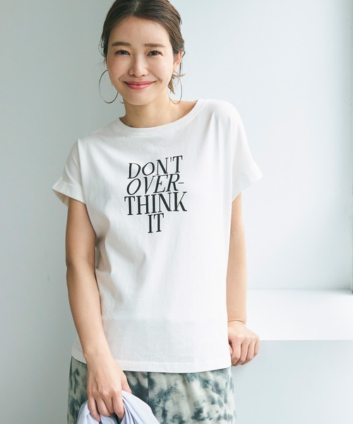 coca(coca)(コカ)の「プリントロゴコットンTシャツ(Tシャツ/カットソー・レディース・C/B/A/D・L/M)」の7枚目の写真