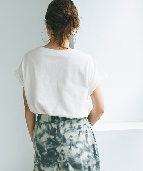 coca(coca)(コカ)の「プリントロゴコットンTシャツ(Tシャツ/カットソー・レディース・C/B/A/D・L/M)」の8枚目の写真