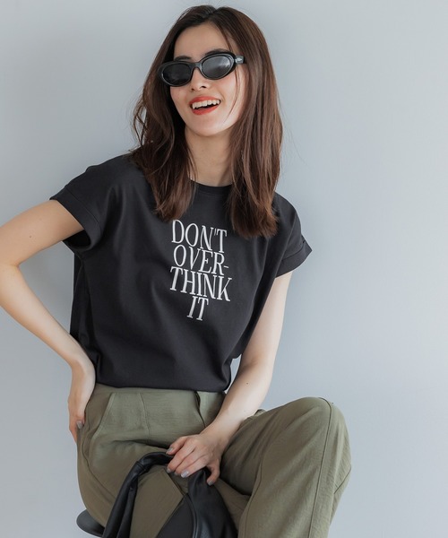 coca(coca)(コカ)の「プリントロゴコットンTシャツ(Tシャツ/カットソー・レディース・C/B/A/D・L/M)」の21枚目の写真