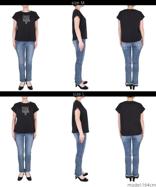 coca(coca)(コカ)の「プリントロゴコットンTシャツ(Tシャツ/カットソー・レディース・C/B/A/D・L/M)」の17枚目の写真