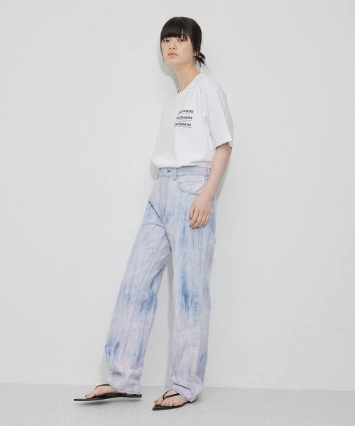 NEEDBY heritage（ニードバイヘリテージ）の「【NEEDBY heritage(ニードバイヘリテージ)】JOE（デニムパンツ・レディース・ピンク・25/26/27/24）」の3枚目の写真