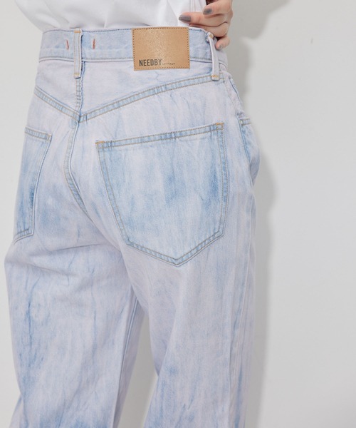 NEEDBY heritage（ニードバイヘリテージ）の「【NEEDBY heritage(ニードバイヘリテージ)】JOE（デニムパンツ・レディース・ピンク・25/26/27/24）」の6枚目の写真