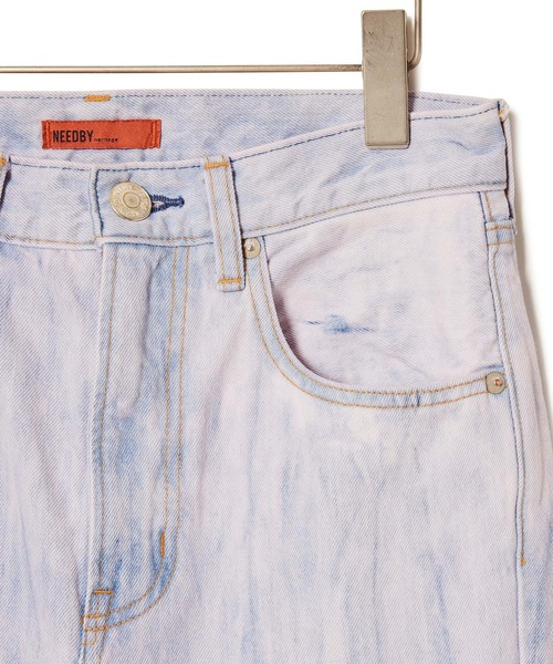 NEEDBY heritage（ニードバイヘリテージ）の「【NEEDBY heritage(ニードバイヘリテージ)】JOE（デニムパンツ・レディース・ピンク・25/26/27/24）」の11枚目の写真