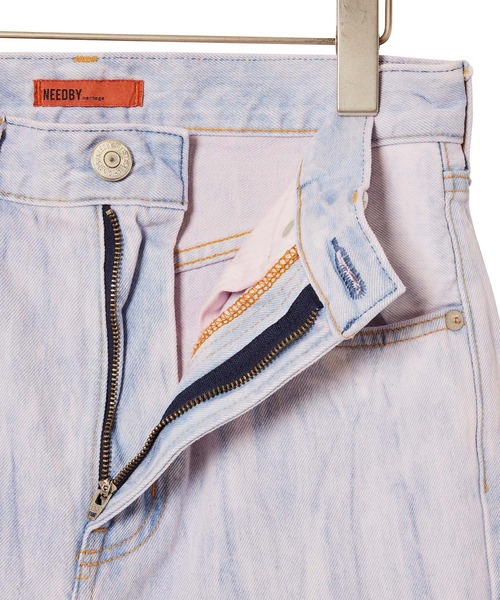 NEEDBY heritage（ニードバイヘリテージ）の「【NEEDBY heritage(ニードバイヘリテージ)】JOE（デニムパンツ・レディース・ピンク・25/26/27/24）」の12枚目の写真