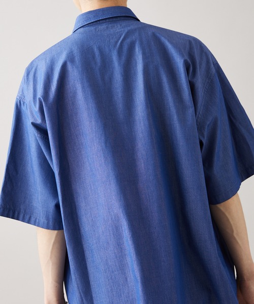 JOURNAL STANDARD(ジャーナルスタンダード)の「【ZOZO限定】CHAMBRAY OVER SH S/S / シャンブレーオーバーシャツ(シャツ/ブラウス・メンズ・ロイヤルブルー/ダークブルー/ブラック/ネイビー/ブルー・S/XS/XL/L/M)」の17枚目の写真