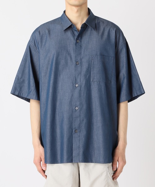 JOURNAL STANDARD(ジャーナルスタンダード)の「【ZOZO限定】CHAMBRAY OVER SH S/S / シャンブレーオーバーシャツ(シャツ/ブラウス・メンズ・ロイヤルブルー/ダークブルー/ブラック/ネイビー/ブルー・S/XS/XL/L/M)」の19枚目の写真