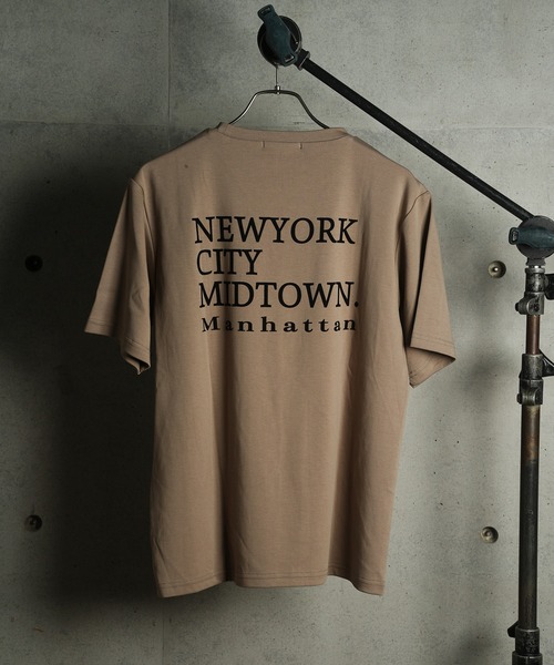 RATTLE TRAP(ラトルトラップ)の「ニューヨークシティロゴフロッキーTシャツ(Tシャツ/カットソー・メンズ・ブラック/グレイッシュベージュ/ホワイト・LL/L/M/S)」の9枚目の写真
