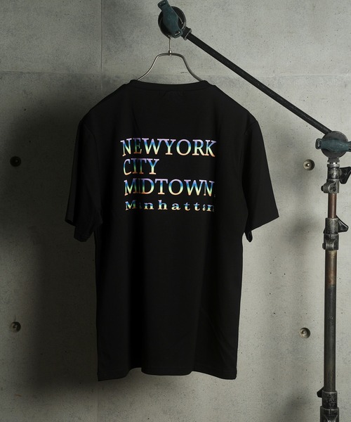 RATTLE TRAP(ラトルトラップ)の「ニューヨークシティロゴフロッキーTシャツ(Tシャツ/カットソー・メンズ・ブラック/グレイッシュベージュ/ホワイト・LL/L/M/S)」の6枚目の写真