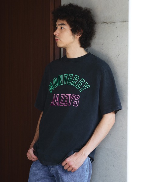 BAYFLOW(ベイフロー)の「SUNSET アソート半袖Tシャツ(Tシャツ/カットソー・メンズ・ピンク/チャコール/ブルー/オフホワイト・LARGE/MEDIUM)」の1枚目の写真