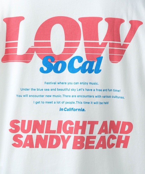 BAYFLOW(ベイフロー)の「SUNSET アソート半袖Tシャツ(Tシャツ/カットソー・メンズ・ピンク/チャコール/ブルー/オフホワイト・LARGE/MEDIUM)」の9枚目の写真