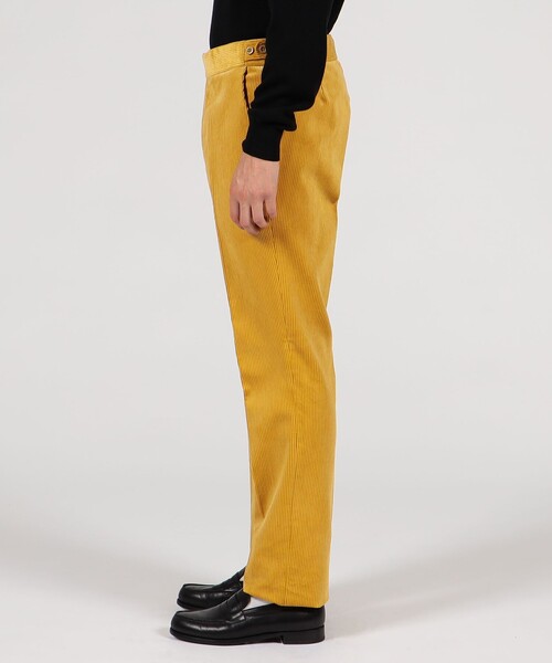 セール】CORDINGS コットンコーデュロイ サイドアジャスタートラウザー