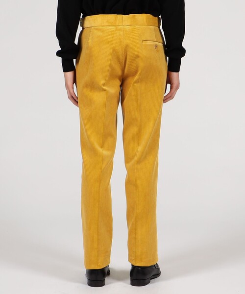 セール】CORDINGS コットンコーデュロイ サイドアジャスタートラウザー