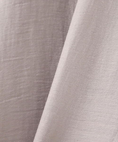 N.（N. Natural Beauty Basic）（エヌエヌナチュラルビューティーベーシック）の「◆スキッパーフリルブラウス（シャツ/ブラウス・レディース・グレー/ホワイト/ライトグリーン・MEDIUM）」の7枚目の写真