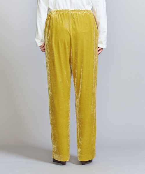 BEAUTY&YOUTH UNITED ARROWS（ビューティーアンドユースユナイテッドアローズ）の「ベロア ドロストイージーパンツｰウォッシャブル-（その他パンツ・レディース・ナチュラル/ブラック/イエロー・S/M）」の12枚目の写真