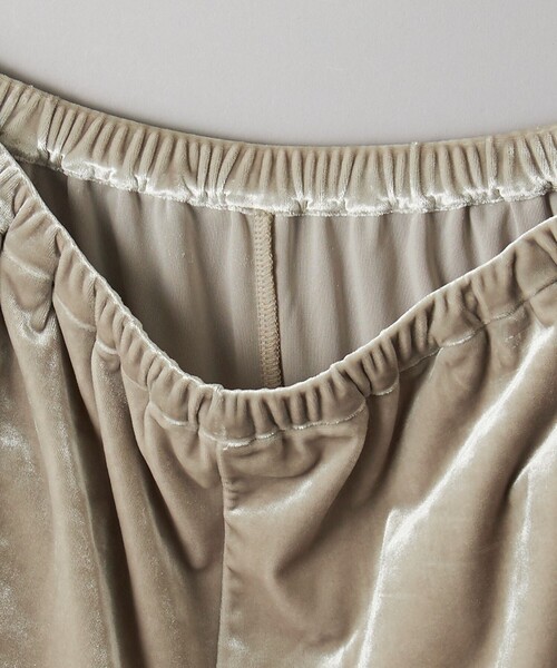 BEAUTY&YOUTH UNITED ARROWS（ビューティーアンドユースユナイテッドアローズ）の「ベロア ドロストイージーパンツｰウォッシャブル-（その他パンツ・レディース・ナチュラル/ブラック/イエロー・S/M）」の21枚目の写真