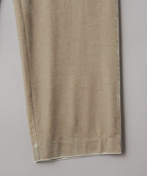 【セール】ベロア ドロストイージーパンツｰウォッシャブル-（その他パンツ）｜BEAUTY&YOUTH UNITED ARROWS（ビューティーアンドユースユナイテッドアローズ）