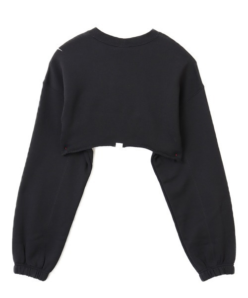 NIKE（ナイキ）の「NIKE AS W NSW DANCE OS SHRUG / ナイキ ウィメンズ ダンス オーバーサイズド フレンチテリー シュラッグ【SP】（スウェット・レディース・グレー/ブラック・M/S/XS）」の10枚目の写真