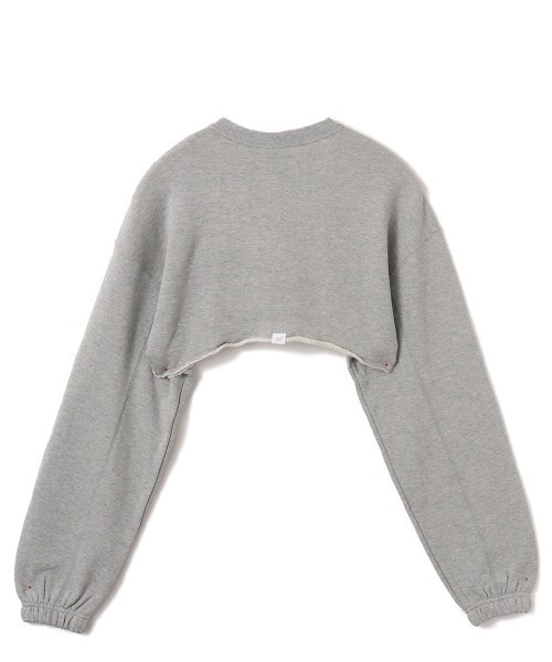 NIKE（ナイキ）の「NIKE AS W NSW DANCE OS SHRUG / ナイキ ウィメンズ ダンス オーバーサイズド フレンチテリー シュラッグ【SP】（スウェット・レディース・グレー/ブラック・M/S/XS）」の4枚目の写真