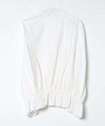 トップス CLANE STANDUP COLLAR GATHER TOPS CLANE（クラネ）の「STAND UP COLLAR GATHER TOPS（シャツ