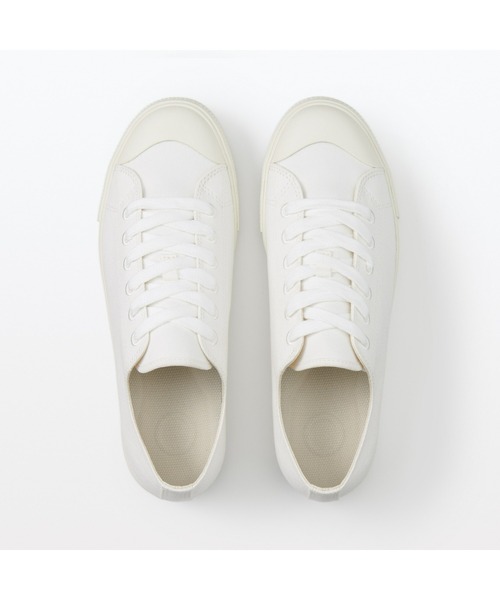 無印良品（ムジルシリョウヒン）の「紳士　疲れにくい　撥水スニーカー（スニーカー・メンズ・ブラック系2/オフホワイト/ブラック・27.5cm/27.0cm/26.5cm/26.0cm/25.5cm/28.5cm/28.0cm/29.0cm）」の6枚目の写真