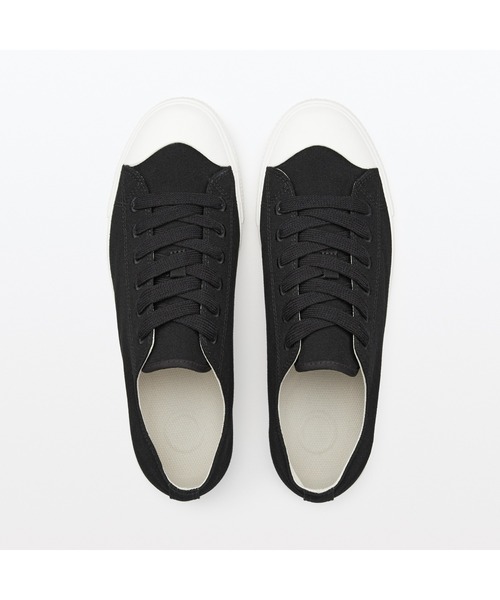 無印良品（ムジルシリョウヒン）の「紳士　疲れにくい　撥水スニーカー（スニーカー・メンズ・ブラック系2/オフホワイト/ブラック・27.5cm/27.0cm/26.5cm/26.0cm/25.5cm/28.5cm/28.0cm/29.0cm）」の13枚目の写真