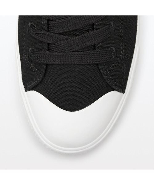 無印良品（ムジルシリョウヒン）の「紳士　疲れにくい　撥水スニーカー（スニーカー・メンズ・ブラック系2/オフホワイト/ブラック・27.5cm/27.0cm/26.5cm/26.0cm/25.5cm/28.5cm/28.0cm/29.0cm）」の17枚目の写真