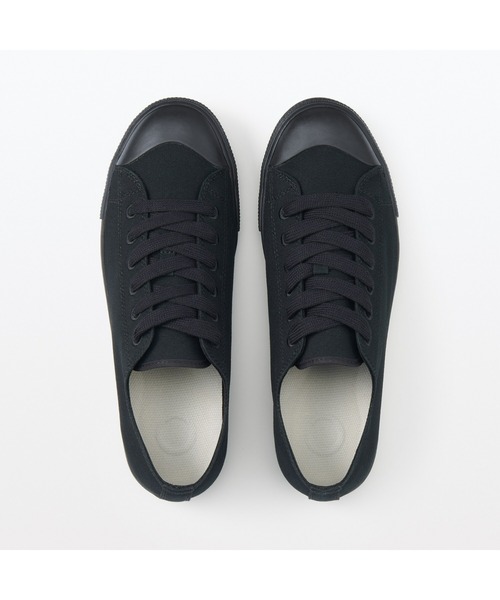 無印良品（ムジルシリョウヒン）の「紳士　疲れにくい　撥水スニーカー（スニーカー・メンズ・ブラック系2/オフホワイト/ブラック・27.5cm/27.0cm/26.5cm/26.0cm/25.5cm/28.5cm/28.0cm/29.0cm）」の21枚目の写真