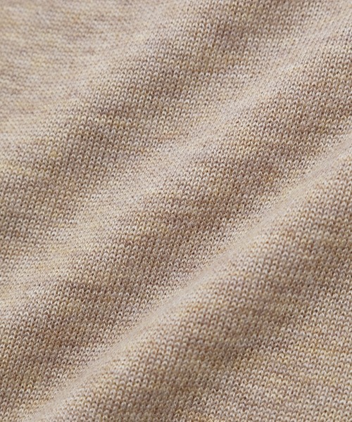 ADAM ET ROPE'(アダムエロペ)の「ルーズシルエット スキッパーニット プルオーバー / ユニセックス(ニット/セーター・メンズ・ブラック/ベージュ系その他・L/M)」の8枚目の写真