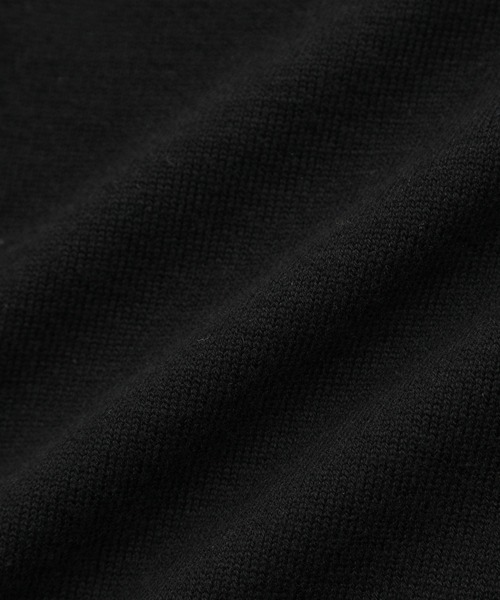 ADAM ET ROPE'(アダムエロペ)の「ルーズシルエット スキッパーニット プルオーバー / ユニセックス(ニット/セーター・メンズ・ブラック/ベージュ系その他・L/M)」の9枚目の写真