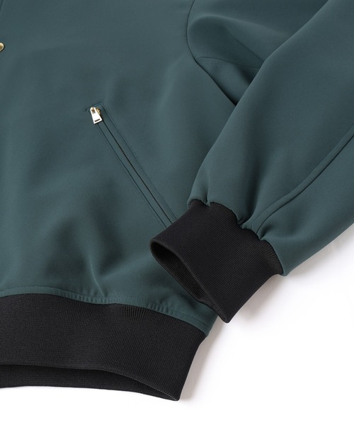 CULLNI（クルニ）の「24-AW-017 /Stretch Double Cloth MA-1（MA-1・メンズ・ブラック/ブルーグリーン/アッシュブラウン・0/1/2）」の10枚目の写真