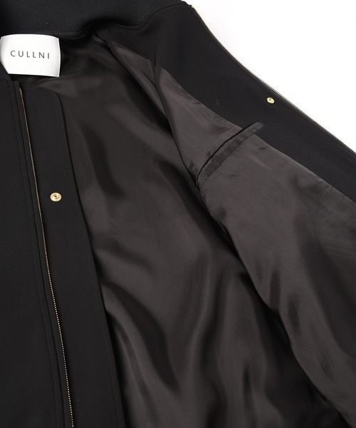 CULLNI（クルニ）の「24-AW-017 /Stretch Double Cloth MA-1（MA-1・メンズ・ブラック/ブルーグリーン/アッシュブラウン・0/1/2）」の15枚目の写真
