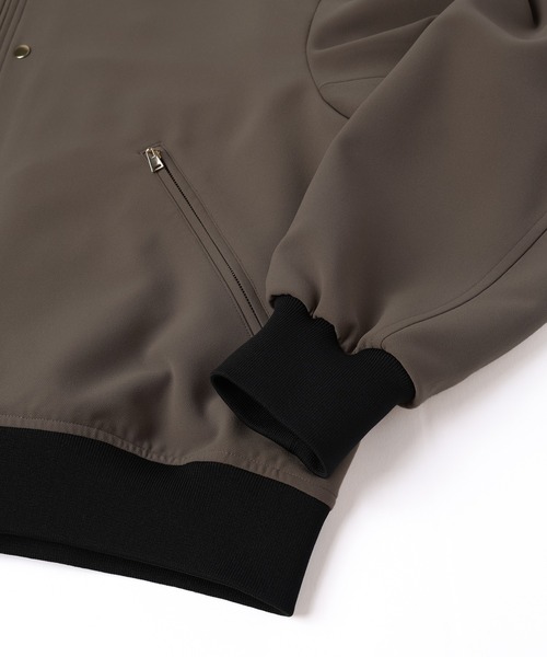 CULLNI（クルニ）の「24-AW-017 /Stretch Double Cloth MA-1（MA-1・メンズ・ブラック/ブルーグリーン/アッシュブラウン・0/1/2）」の18枚目の写真