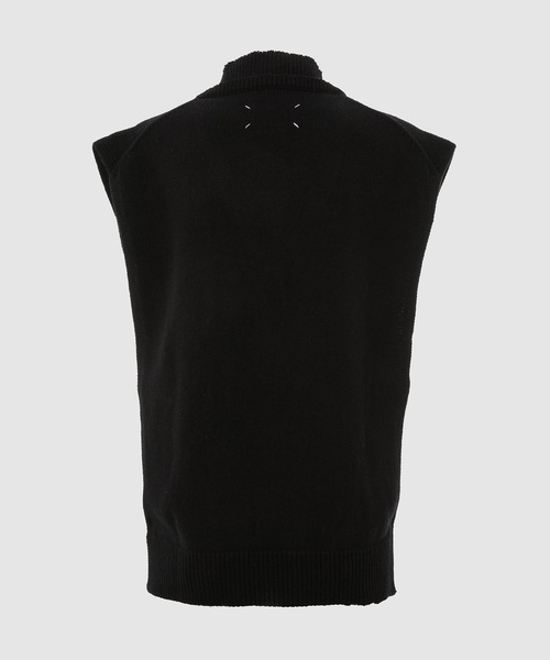 Maison Margiela（メゾンマルジェラ）の「STOLE（ベスト・メンズ・ブラック・S/M）」の2枚目の写真