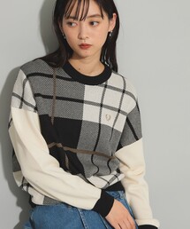 Ray BEAMS | FRED PERRY / 別注 Tartan Jumper(ニット/セーター)