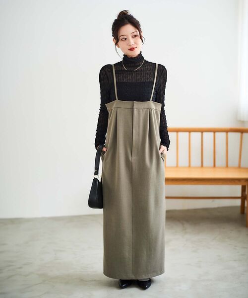 le.coeur blanc(ルクールブラン)の「ウエーブ柄シアータートル(Tシャツ/カットソー・レディース・アイボリー/ブラック・38)」の10枚目の写真