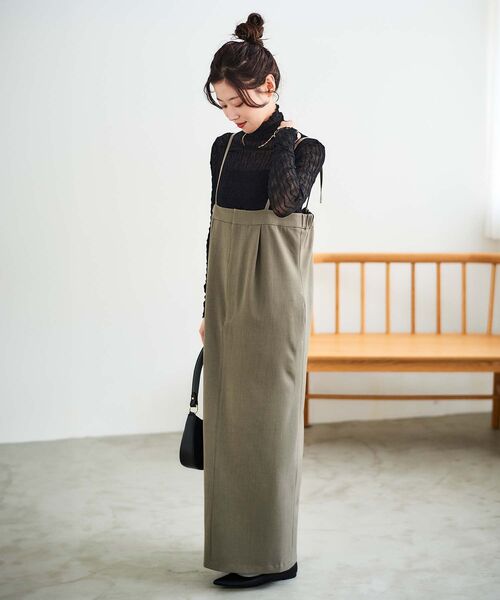 le.coeur blanc(ルクールブラン)の「ウエーブ柄シアータートル(Tシャツ/カットソー・レディース・アイボリー/ブラック・38)」の14枚目の写真