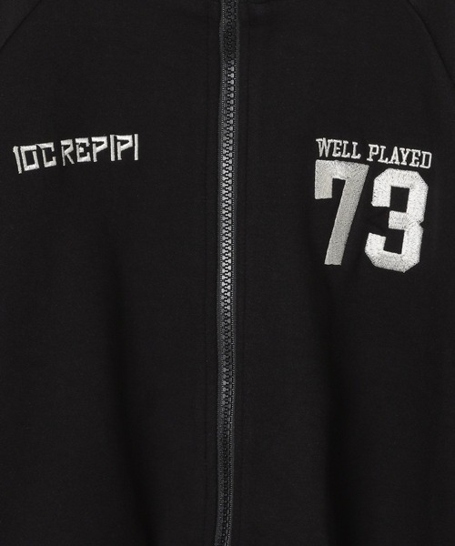 10C REPIPI（ジューシーレピピ）の「【10C REPIPI】ショートトラックジャケット（ジャージ・キッズ・アイボリー/ブラック/ネイビー・110cm/120cm/130cm）」の21枚目の写真