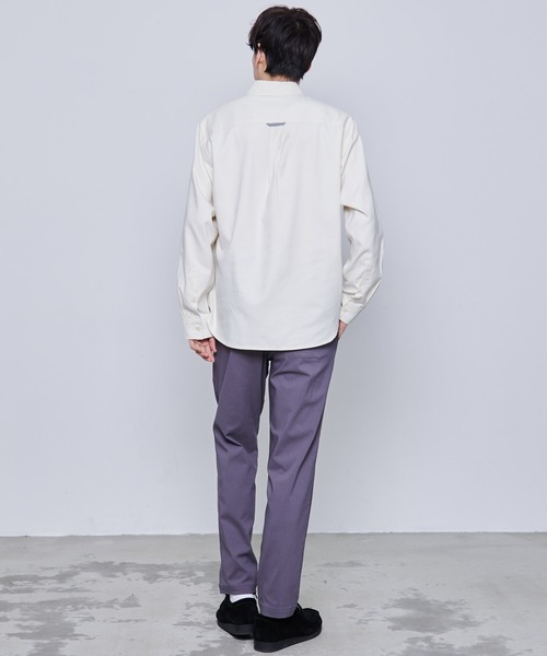 Arnold Palmer（アーノルドパーマー）の「バルキーフリース ポケット シャツ（シャツ/ブラウス・メンズ・ホワイト/ネイビー・M/L/LL）」の10枚目の写真