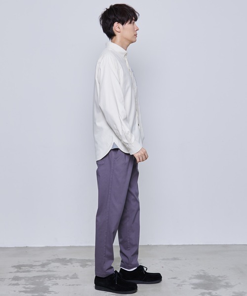 Arnold Palmer（アーノルドパーマー）の「バルキーフリース ポケット シャツ（シャツ/ブラウス・メンズ・ホワイト/ネイビー・M/L/LL）」の7枚目の写真