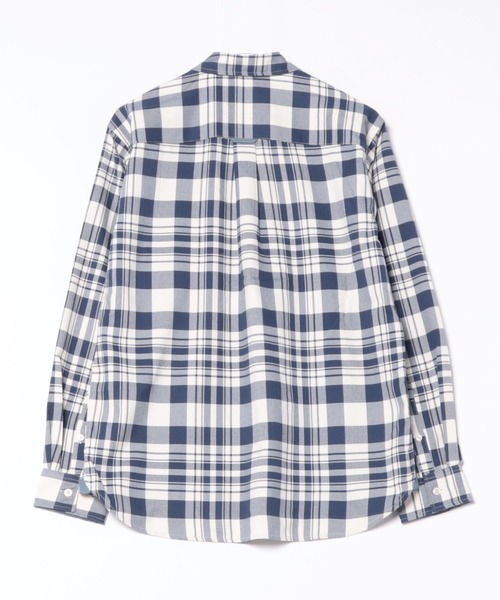 Arnold Palmer（アーノルドパーマー）の「バルキーフリース ポケット シャツ（シャツ/ブラウス・メンズ・ホワイト/ネイビー・M/L/LL）」の19枚目の写真