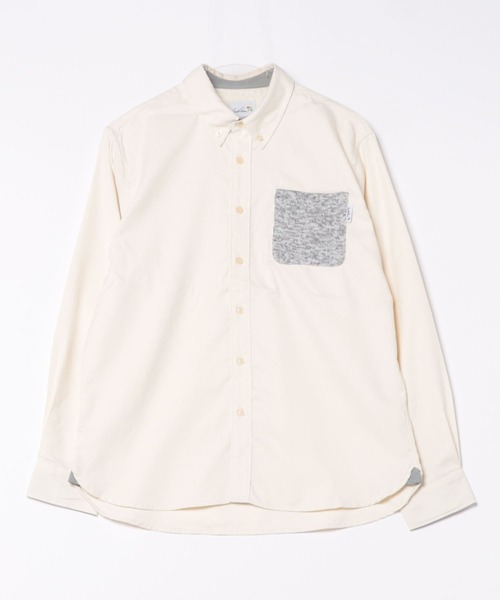 Arnold Palmer（アーノルドパーマー）の「バルキーフリース ポケット シャツ（シャツ/ブラウス・メンズ・ホワイト/ネイビー・M/L/LL）」の20枚目の写真