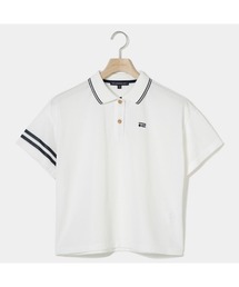 【Rosasen/GOLF】カノコストレッチ半袖ポロ
