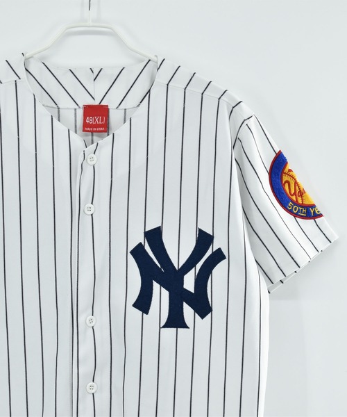 NY Yankees ヴィンテージ ゲームシャツ ヴィンテージ古着】COOPERSTOWN COLLECTION “MLB NY Yankees / 1952