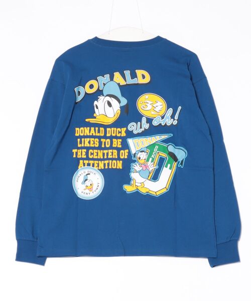 セール】親子お揃い ディズニー デニムポケット ロンT 9688A（Tシャツ